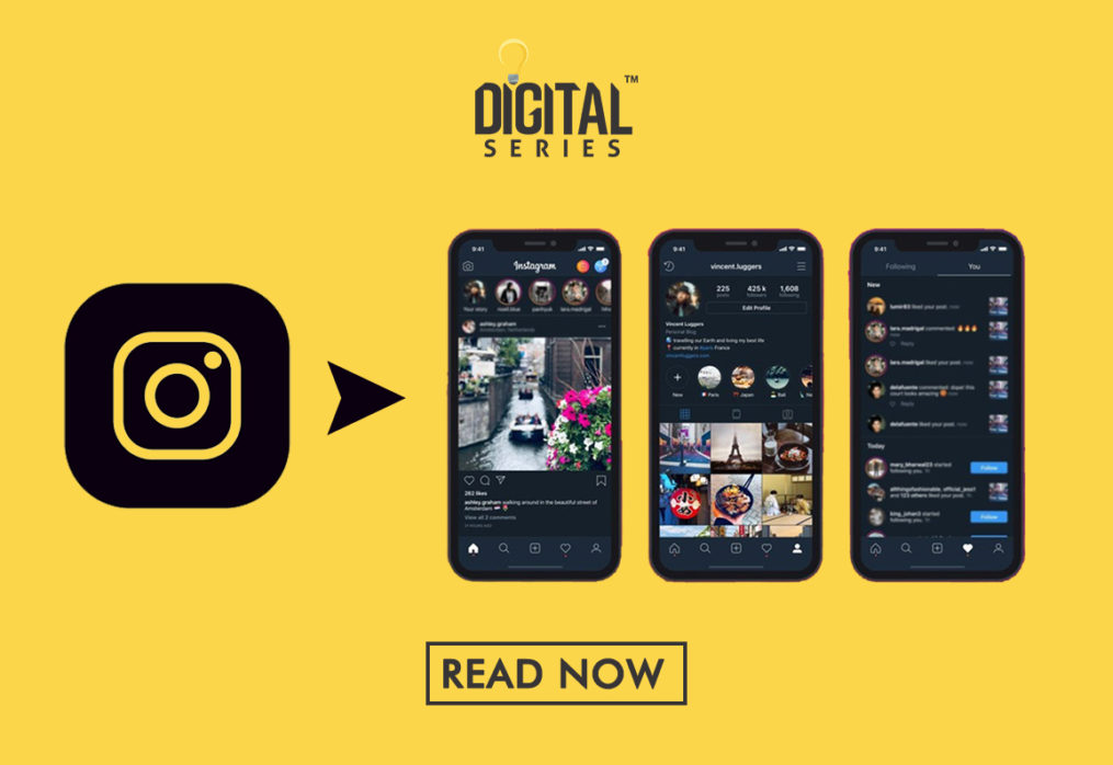 Instagram to Support a Dark Theme | Digital Marketing Agency in India
